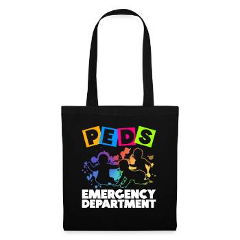 Children Nurse Infant Pediatrics - Tote Bag - black - Front