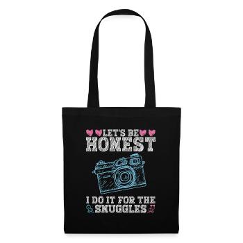 Newborn Photographer Baby Photography Saying - Tote Bag - black - Front