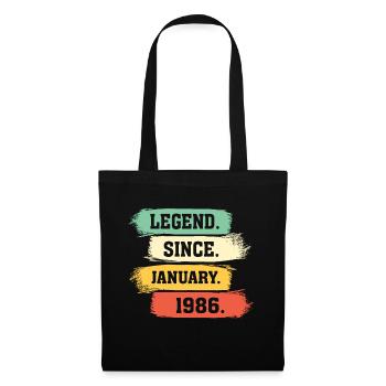 Legend Since January 1986 Limited Edition - Stoffbeutel - Schwarz - Vorne