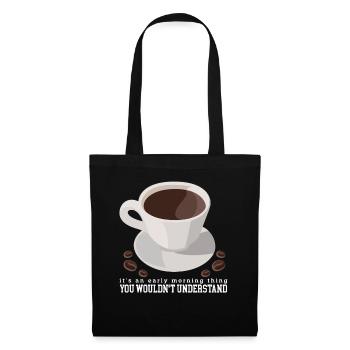 Coffee coffee drinkers | Coffee Lovers Gift - Tote Bag - black - Front