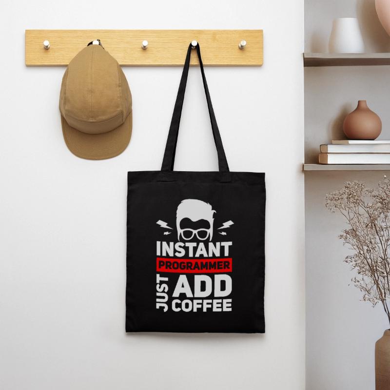 Funny Programmer's Coffee for Coder Tote Bag