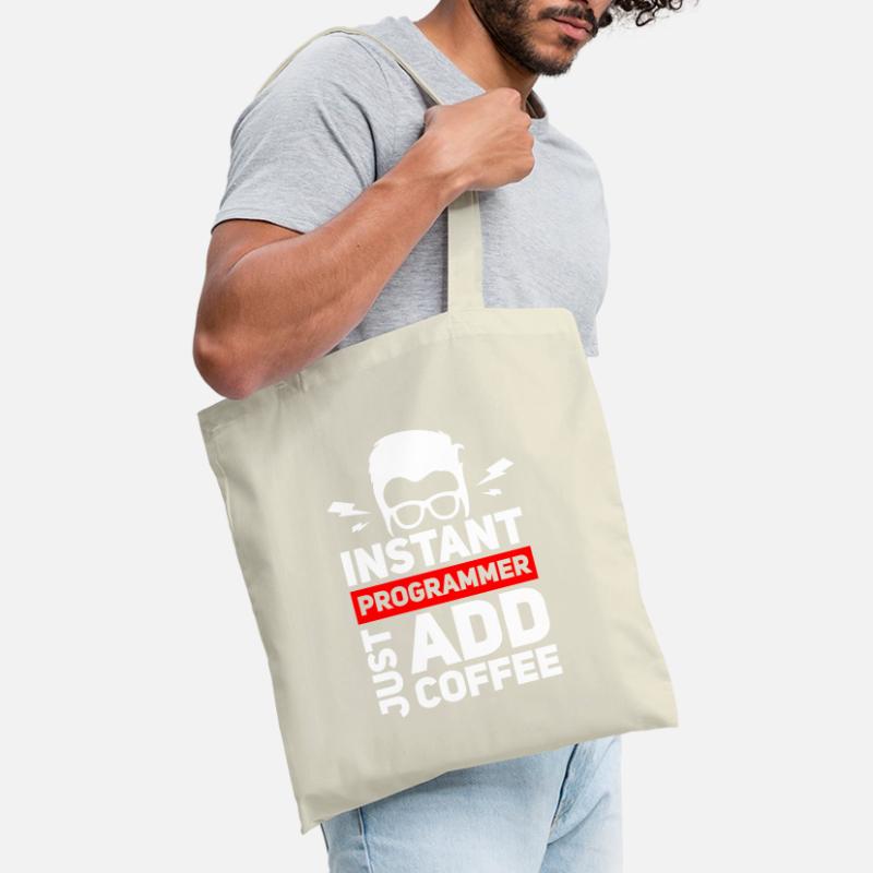 Funny Programmer's Coffee for Coder Tote Bag