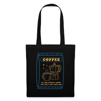 Coffee Coffee Lovers Coffee Drinkers Gift - Tote Bag - black - Front