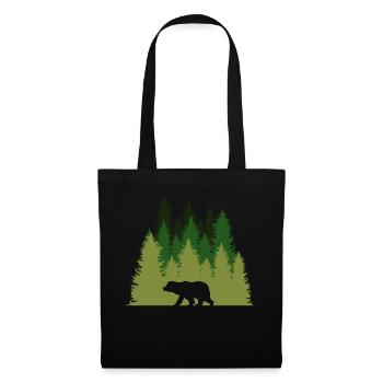 Wildlife Nature Animal Bear Outdoor - Tote Bag - black - Front