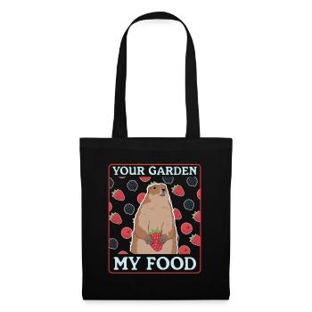 Marmots Groundhog Munggen Mankai Gift - Tote Bag - black - Front