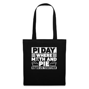 Funny Math Teacher for Pi Day Math Geek - Tote Bag - black - Front