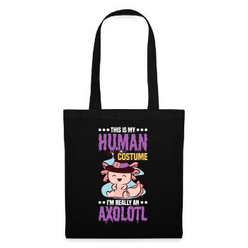 C’est mon costume humain, qui - Sac en tissu - noir - Devant