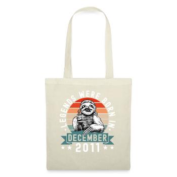 Les légendes sont nées en décembre 2011 Sloth Sloth - Sac en tissu - nature - Devant