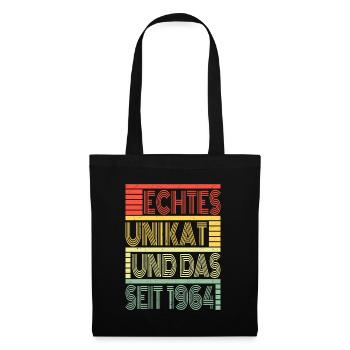 Truly unique since 1964 Born 1964 Birthday - Tote Bag - black - Front