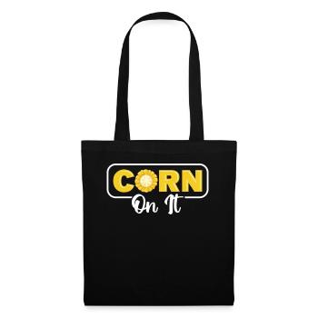 Corn on it - Tote Bag - black - Front