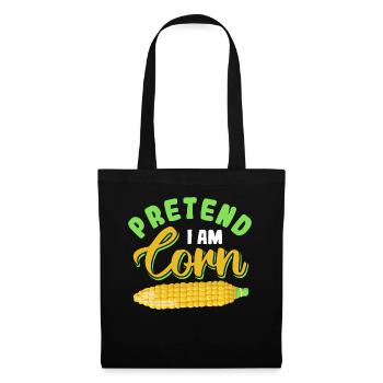 Pretend i am Corn - Tote Bag - black - Front