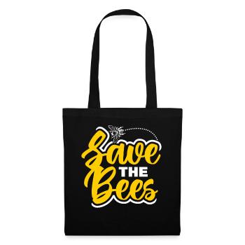 Beekeeper love Honey - Tote Bag - black - Front