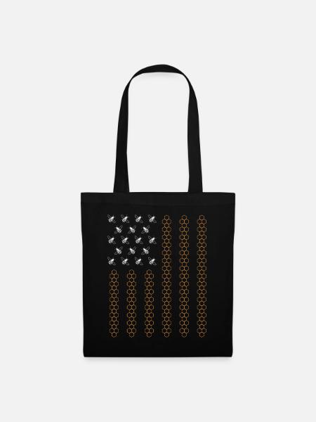 Beekeeper Flag - Stoffbeutel - Schwarz