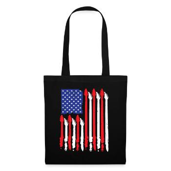 Play Guitar Design - Tote Bag - black - Front
