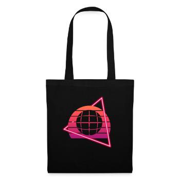 Boccia Ball Retro Sunset - Boccia Ball - Tote Bag - black - Front