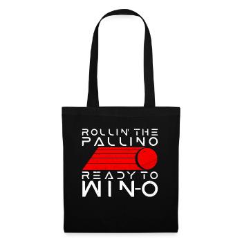 Rollin' The Pallino Ready to Win - Boccia Ball - Tote Bag - black - Front