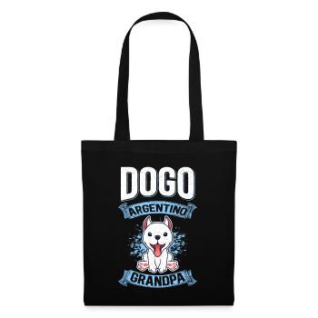 Dogo Argentino Grandpa | Dog Owner Gift - Tote Bag - black - Front