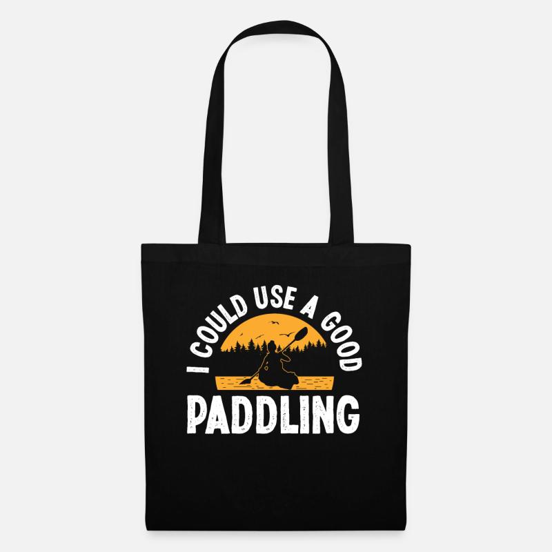 I could use a good Paddling - Tote Bag - black