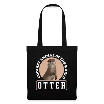 Otter Sea Otter | Otter Gift - Tote Bag - black - Front