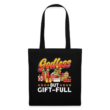 Atheist Atheism Anti Church Christmas - Tote Bag - black - Front