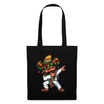 Dancing Mexican Mexico Dabbing Pocho Sobrero - Tote Bag - black - Front