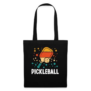 Pickleball - Tote Bag - black - Front