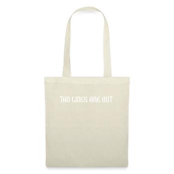 Les bandes de bronzage sont sorties - Moontan Gothic - Sac en tissu - nature - Devant