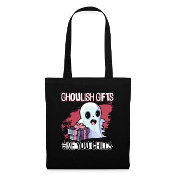 Les cadeaux effrayants vous donnent la chair de poule - Goth - Sac en tissu - noir - Devant