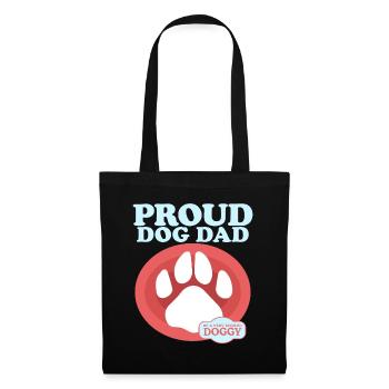 Dog Daddy Dog Owner Master Dog Cadeau - Sac en tissu - noir - Devant