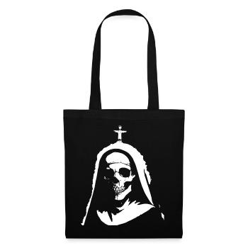 Dare to Defy Convention Horror Nun, Occult, and S - Tote Bag - black - Front