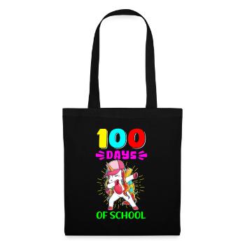 100 School Days School Kids Student Gift - Tote Bag - black - Front