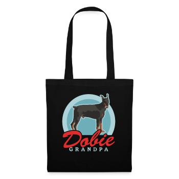 Doberman Dobie Grandpa | Dog Owner Gift - Tote Bag - black - Front