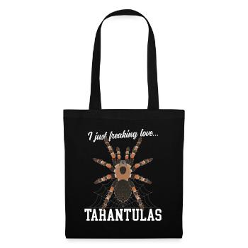 Tarantulas Spider Tarantula Gift - Tote Bag - black - Front