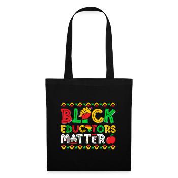 Drôle de mois africain - Sac en tissu - noir - Devant