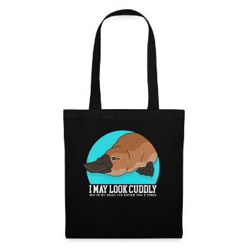 Platypus Platypus Platypus Gift - Tote Bag - black - Front