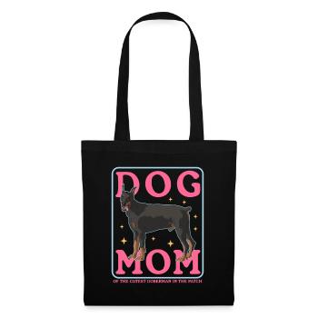 Doberman Mom Dog Owner Dog Mom Gift - Tote Bag - black - Front