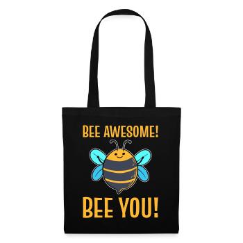 Bee Awesome! Bee You! Beekeeper - Tote Bag - black - Front