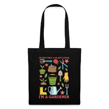 Garden Home Gardener Gardener Gardener Gardening Gift - Tote Bag - black - Front