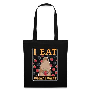 Marmots Mankai Munggen Groundhog Gift - Tote Bag - black - Front
