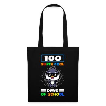 100 School Days School Kids Student Gift - Tote Bag - black - Front