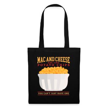 Macaroni and Cheese Mac And Cheese Gift - Tote Bag - black - Front