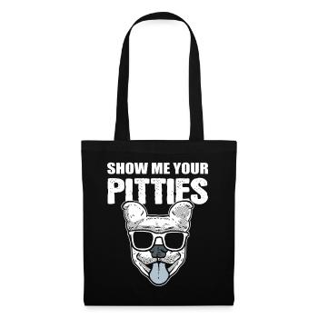 Show Me Your Pitties Dog Walker - Tote Bag - black - Front