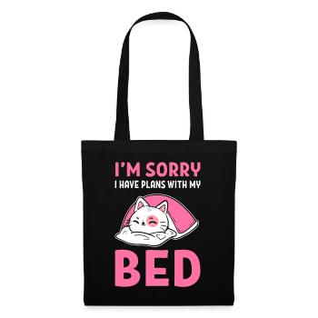 Plans with bed Introvert - Tote Bag - black - Front