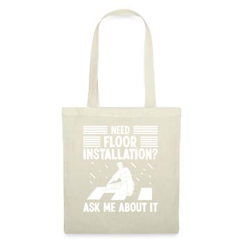 Installation au sol pour hommes - Sac en tissu - nature - Devant