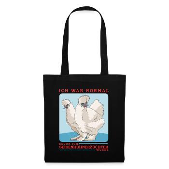 Silk Chicken Silkie Chicken Silk Chickens Gift - Tote Bag - black - Front