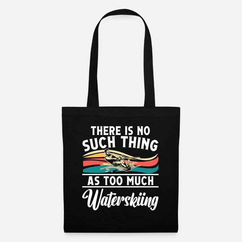 There is no such thing as too much - Stoffbeutel - Schwarz
