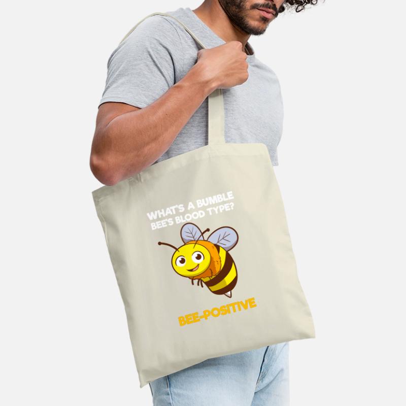 Bienen-positiv Beekeper oder Bauer Stoffbeutel