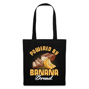 Drôle de vêtements de cuisson au pain aux bananes - Sac en tissu - noir - Devant