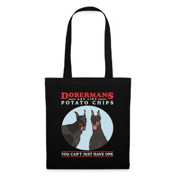Doberman Dogs Dog Owner Gift - Tote Bag - black - Front