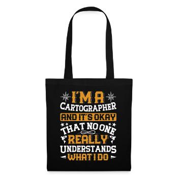 Cartographers - Tote Bag - black - Front
